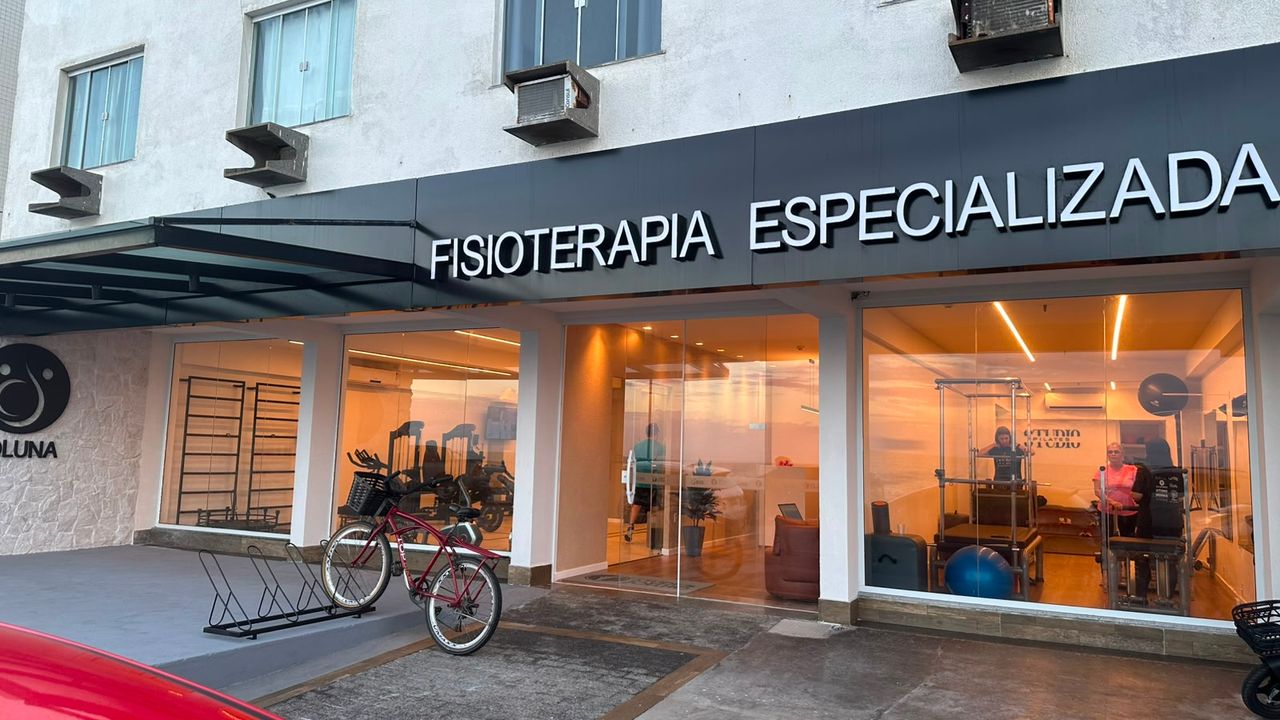 Imagem da estrutura da academia