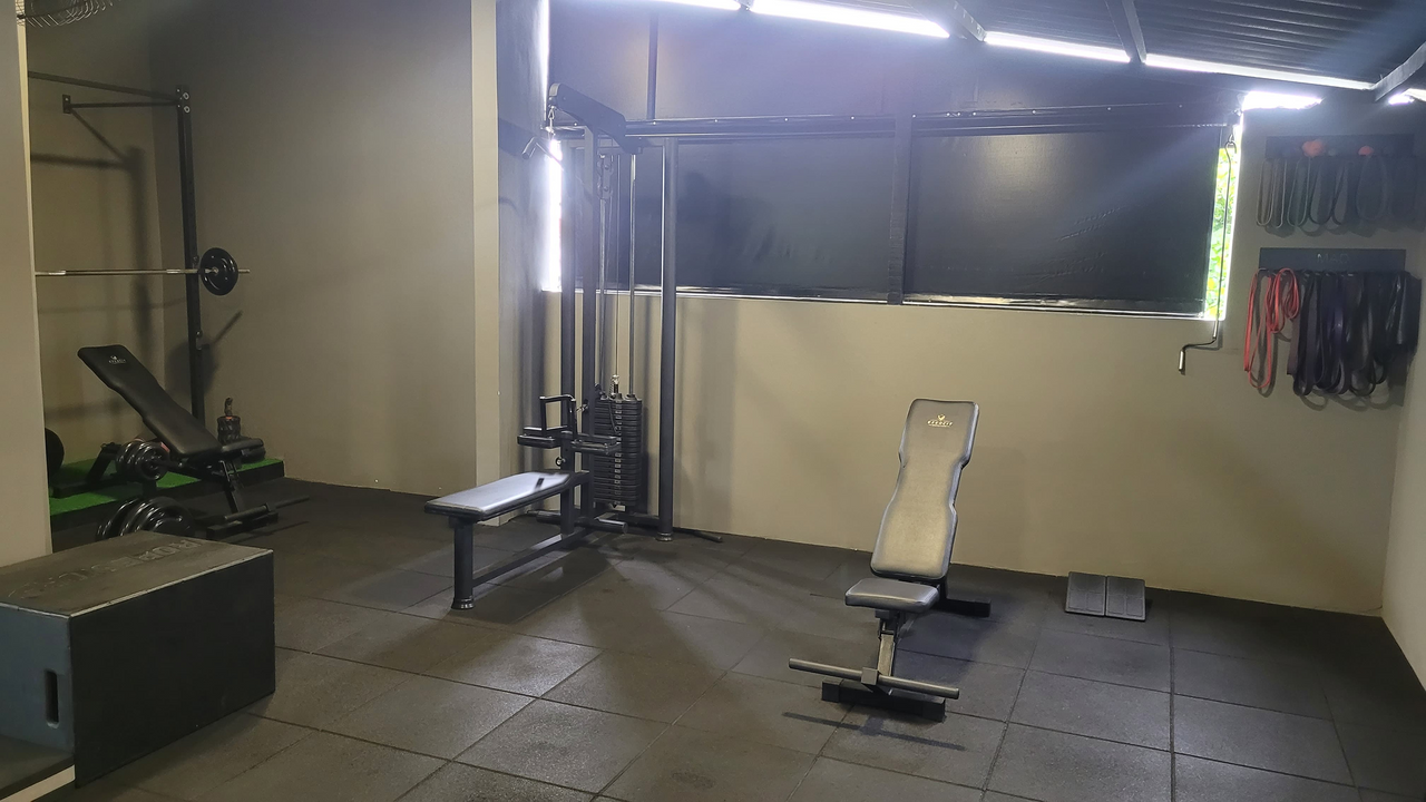 Imagem da estrutura da academia