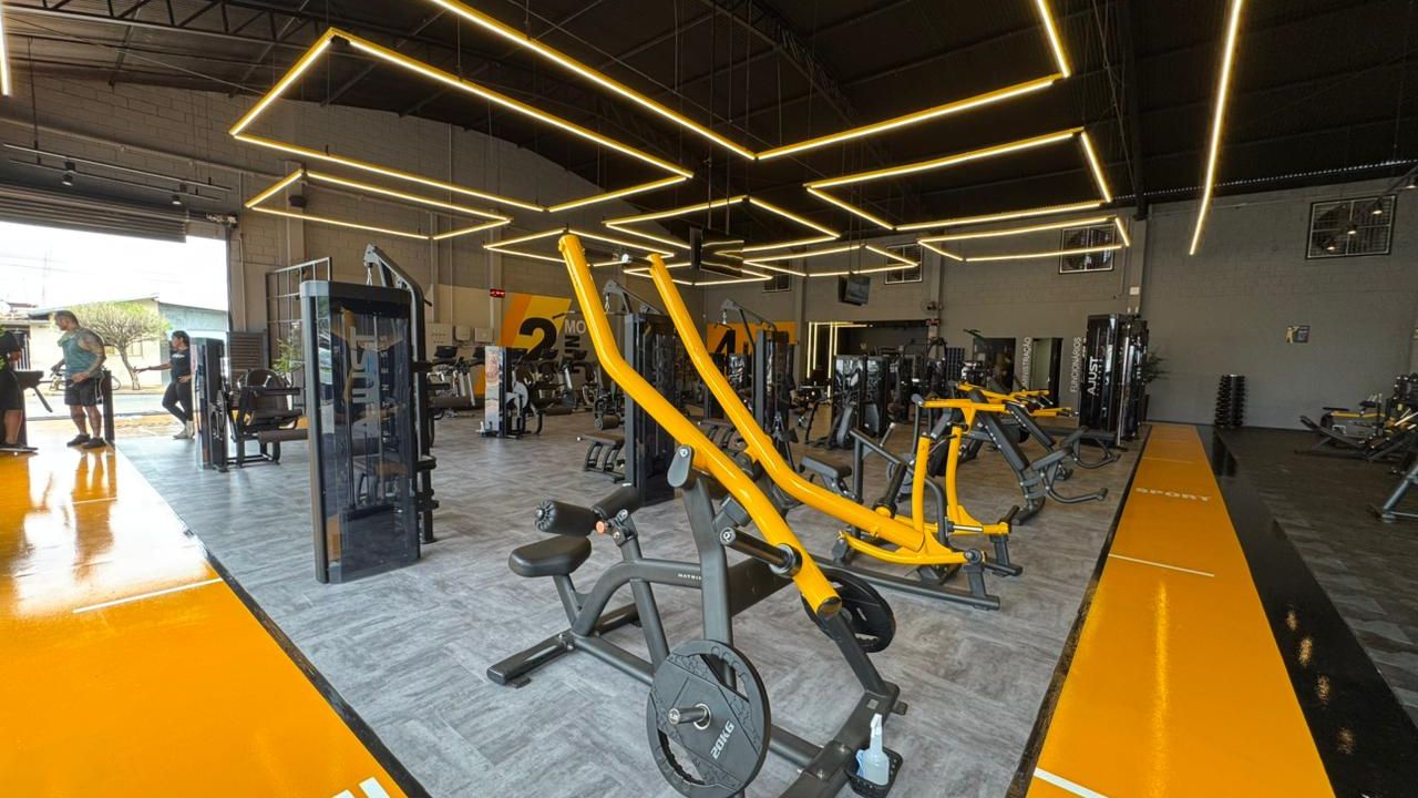 Imagem da estrutura da academia