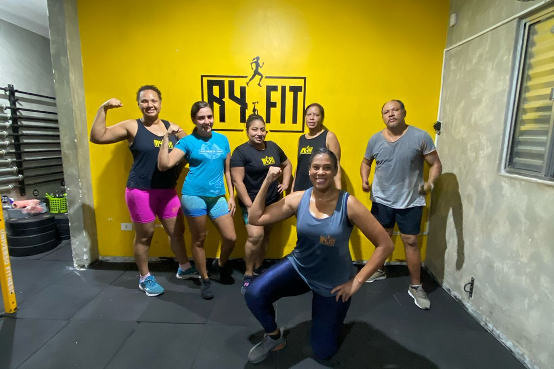 Imagem da estrutura da academia