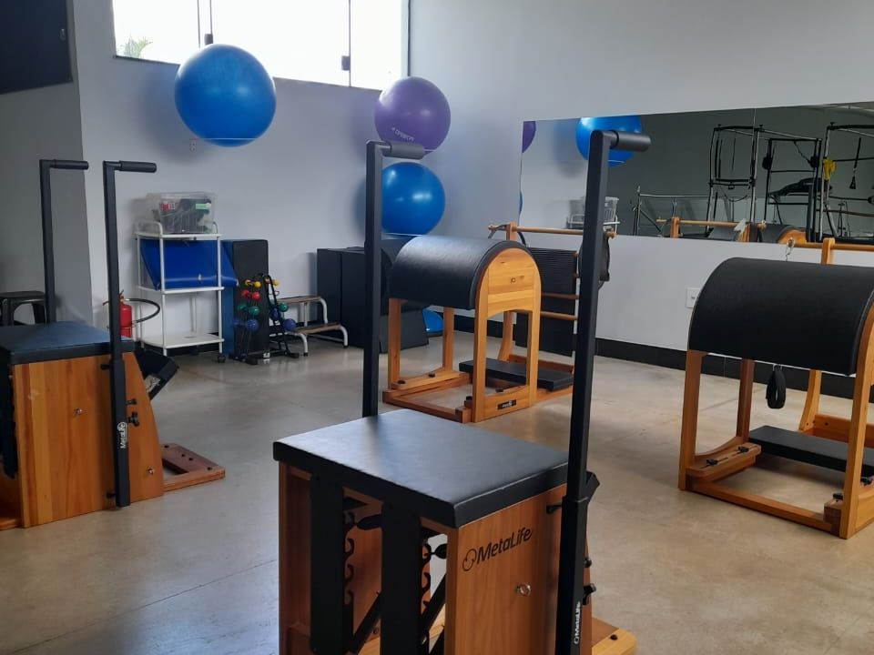 Imagem da estrutura da academia