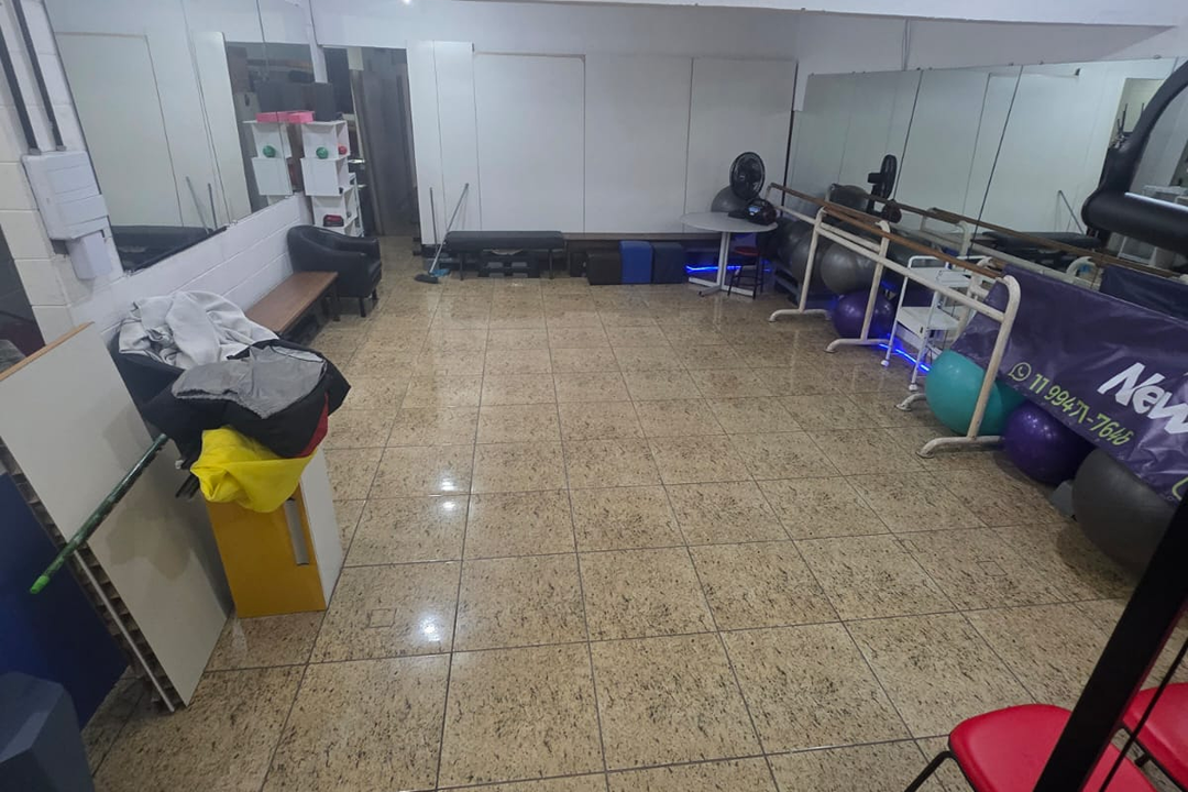 Imagem da estrutura da academia