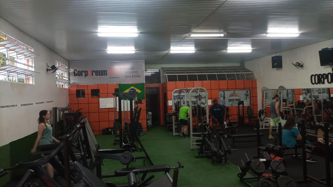 Imagem da estrutura da academia