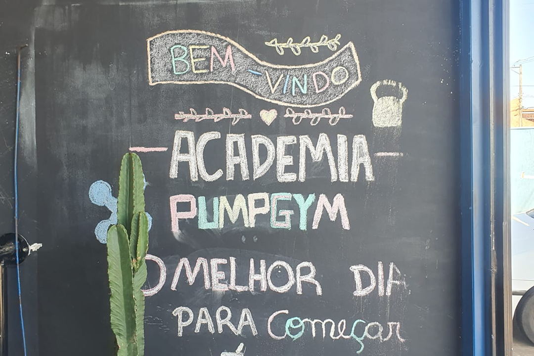 Imagem da estrutura da academia