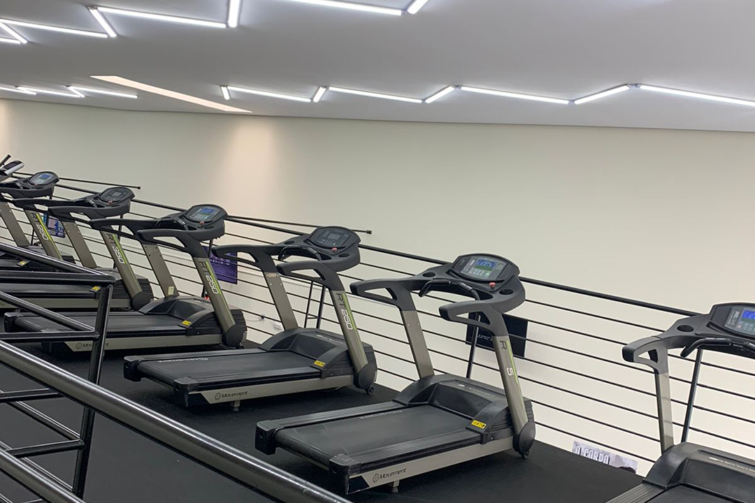 Imagem da estrutura da academia