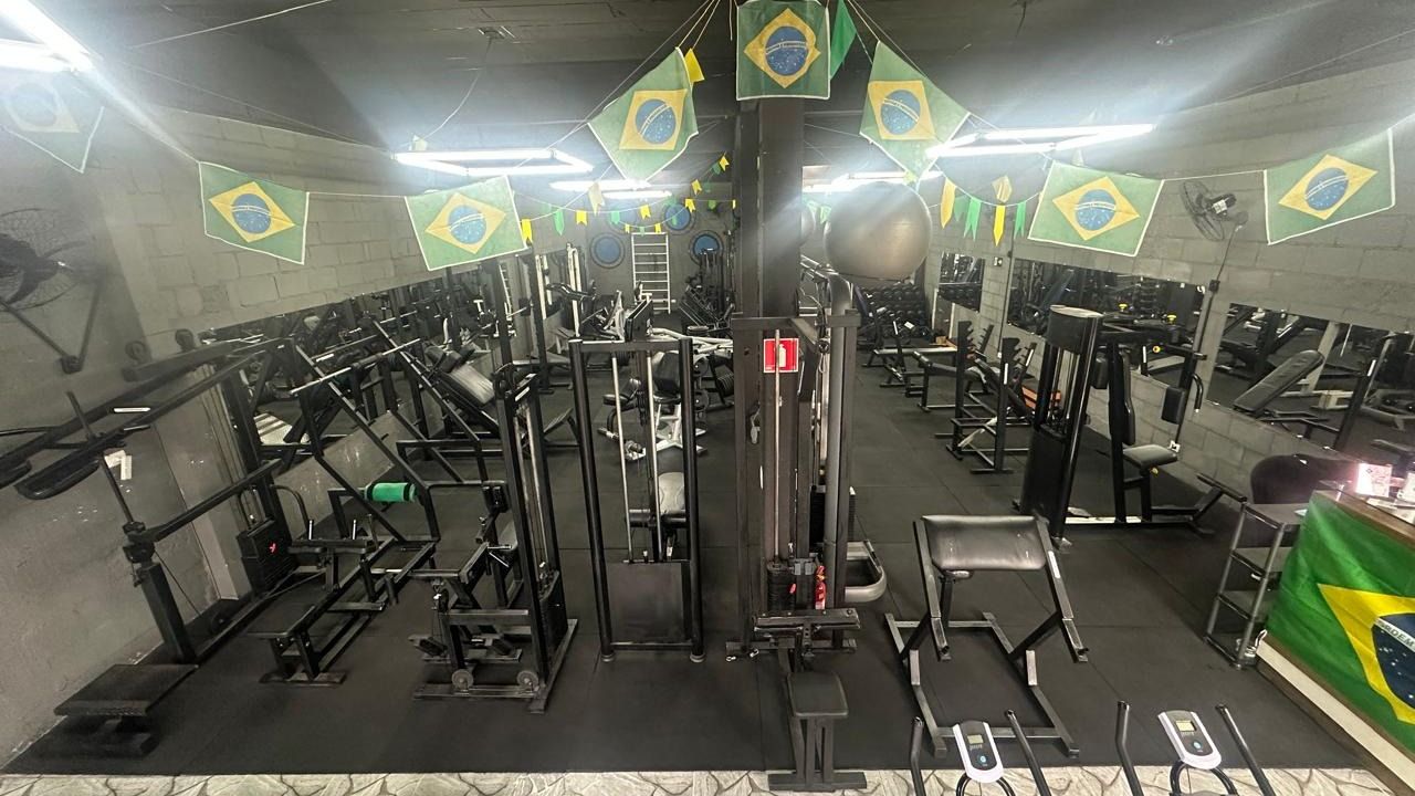 Imagem da estrutura da academia