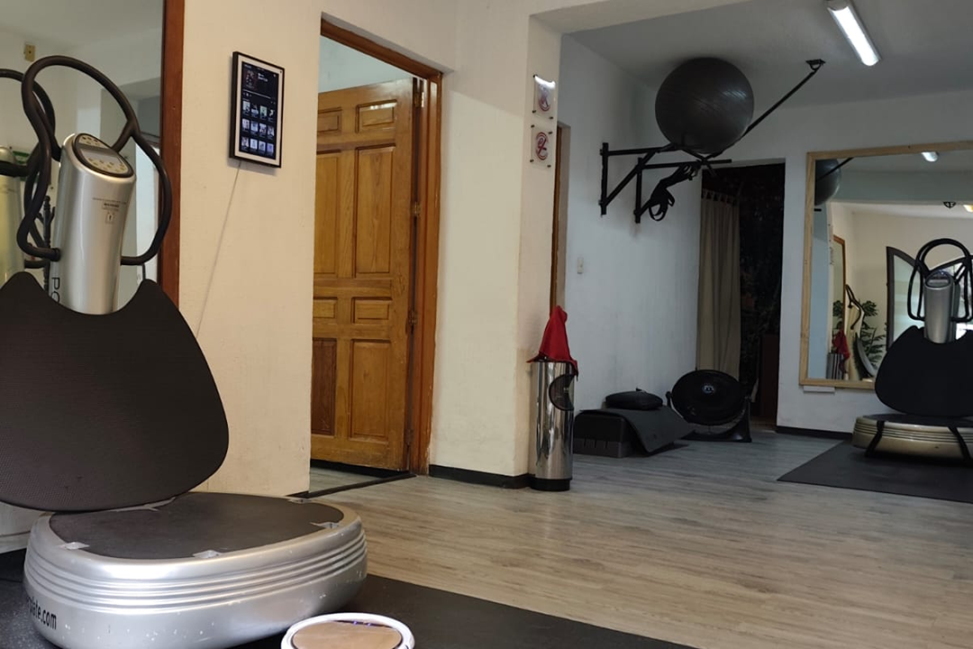 Imagem da estrutura da academia