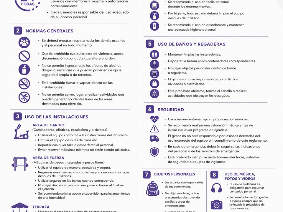Imagem da estrutura da academia