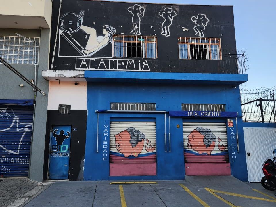 Imagem da estrutura da academia