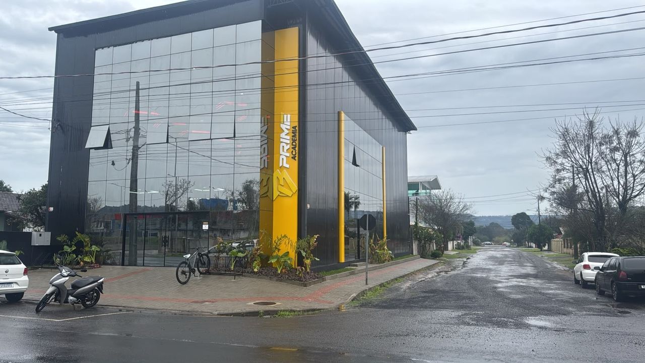 Imagem da estrutura da academia