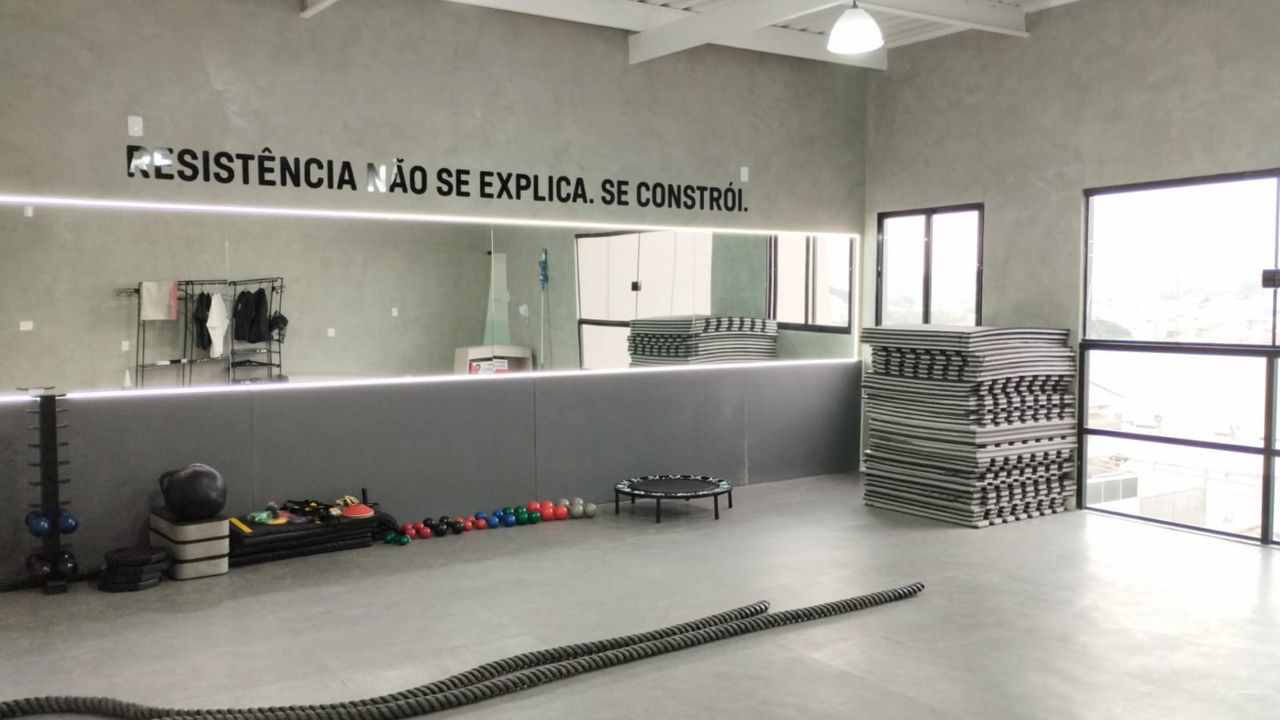 Imagem da estrutura da academia