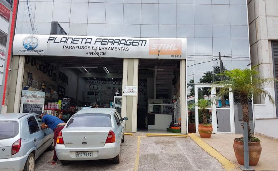 Imagem da estrutura da academia