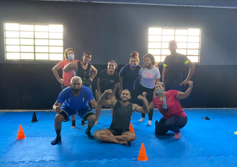 Imagem da estrutura da academia