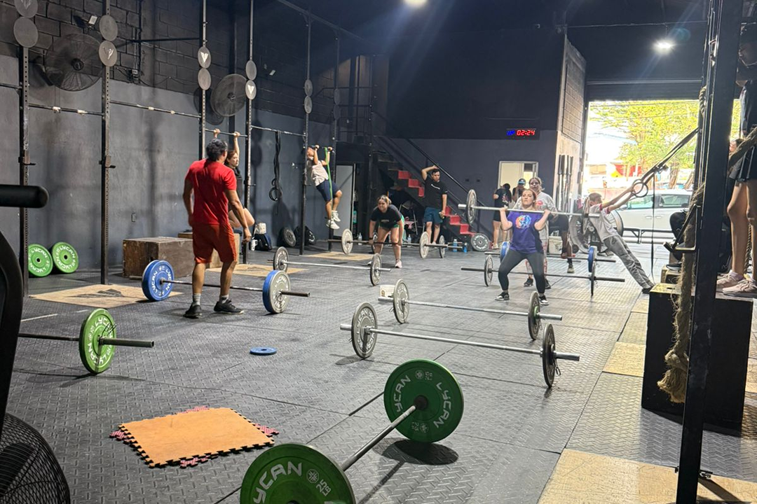 Imagem da estrutura da academia