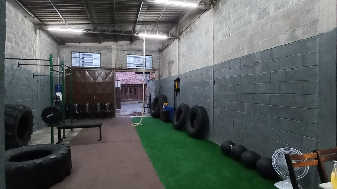 Imagem da estrutura da academia