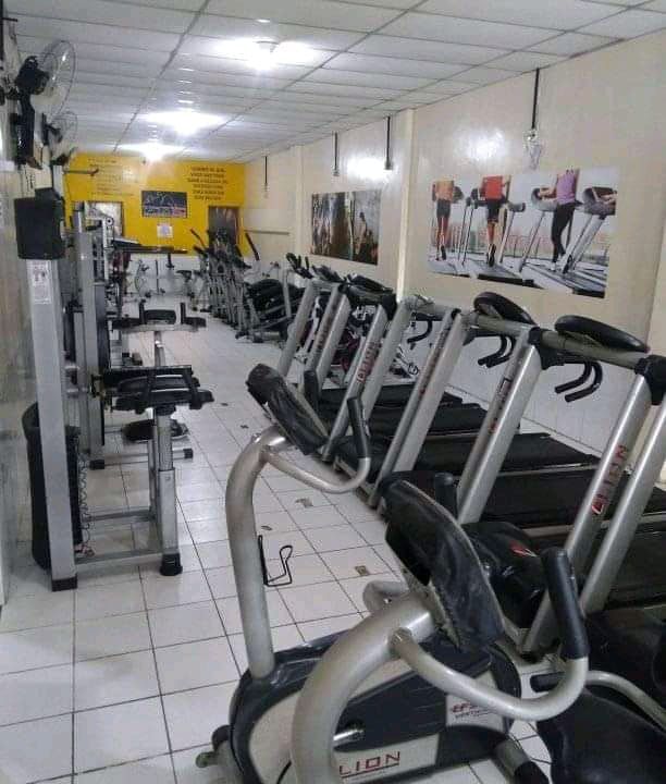 Imagem da estrutura da academia