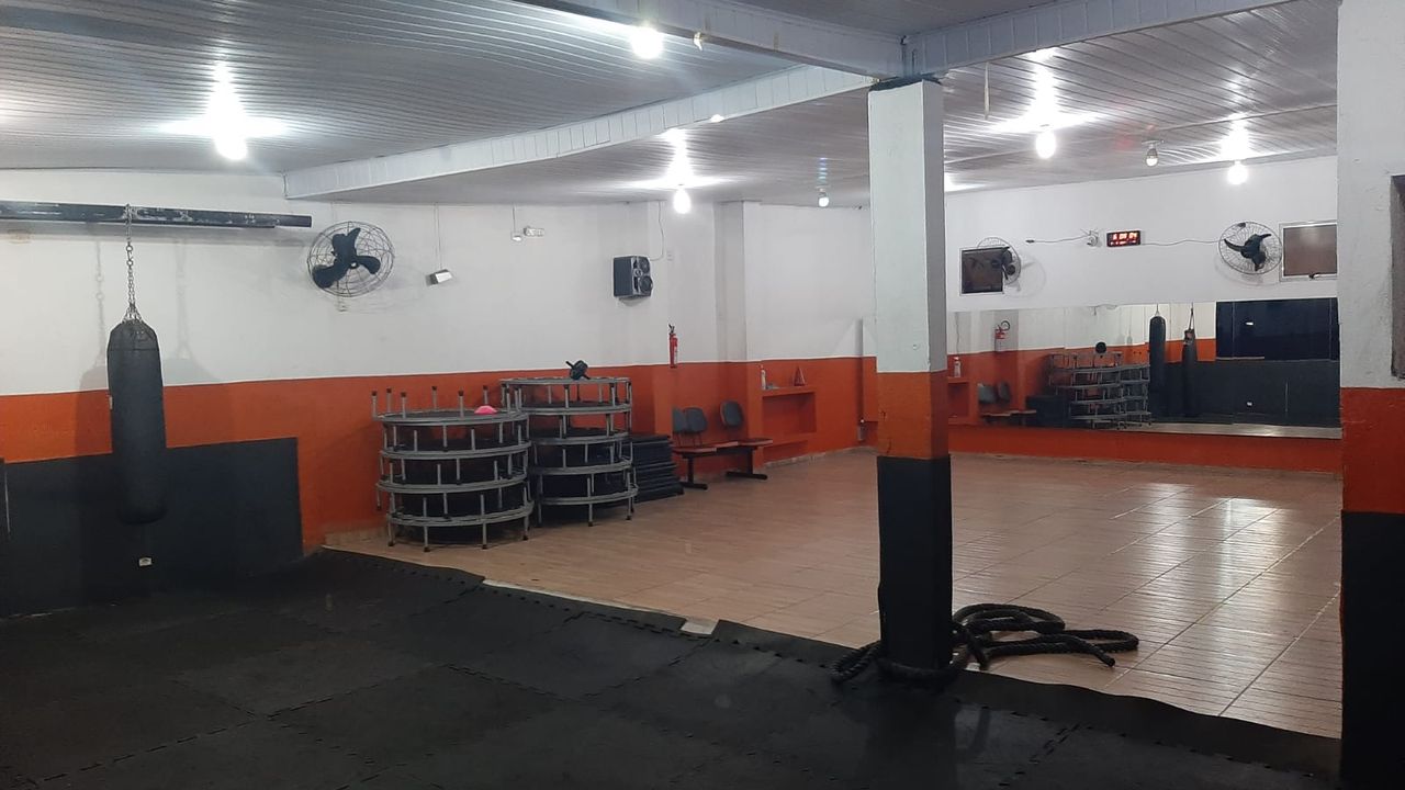 Imagem da estrutura da academia