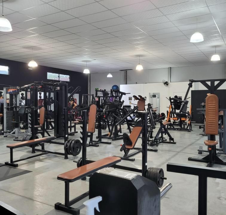 Imagem da estrutura da academia
