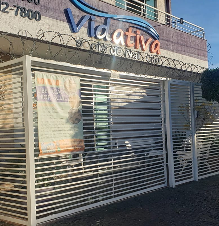 Imagem da estrutura da academia