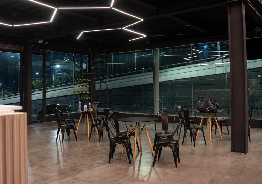 Imagem da estrutura da academia