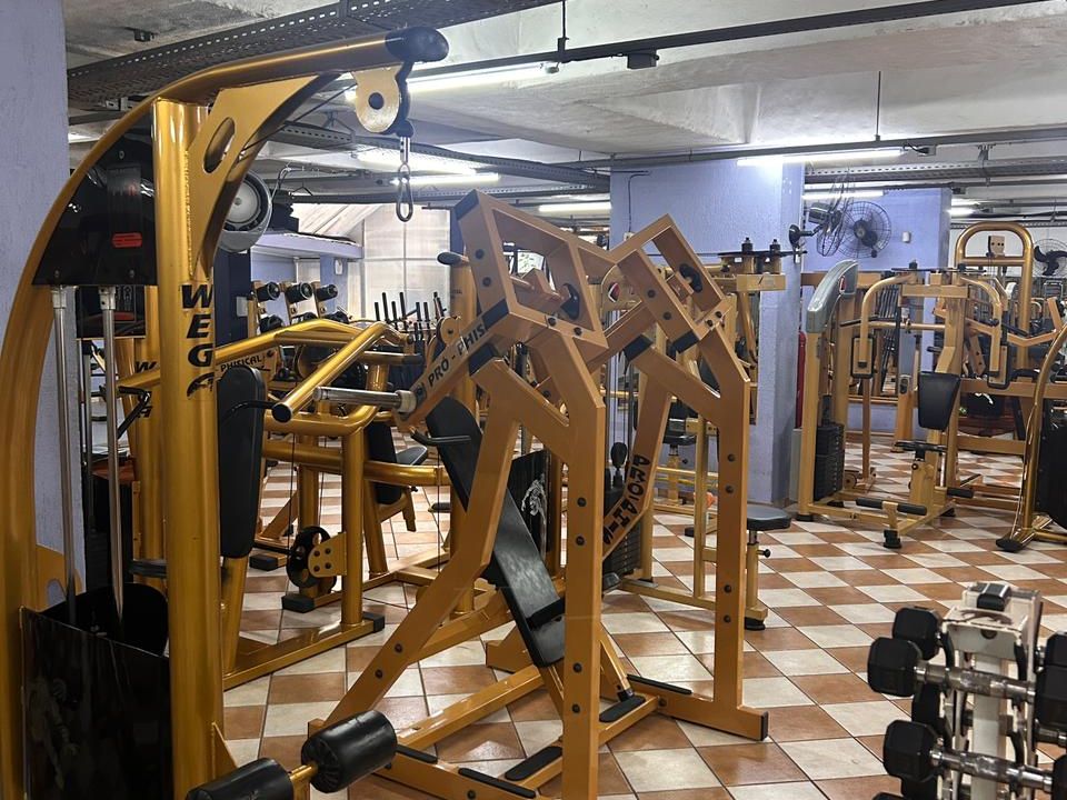 Imagem da estrutura da academia