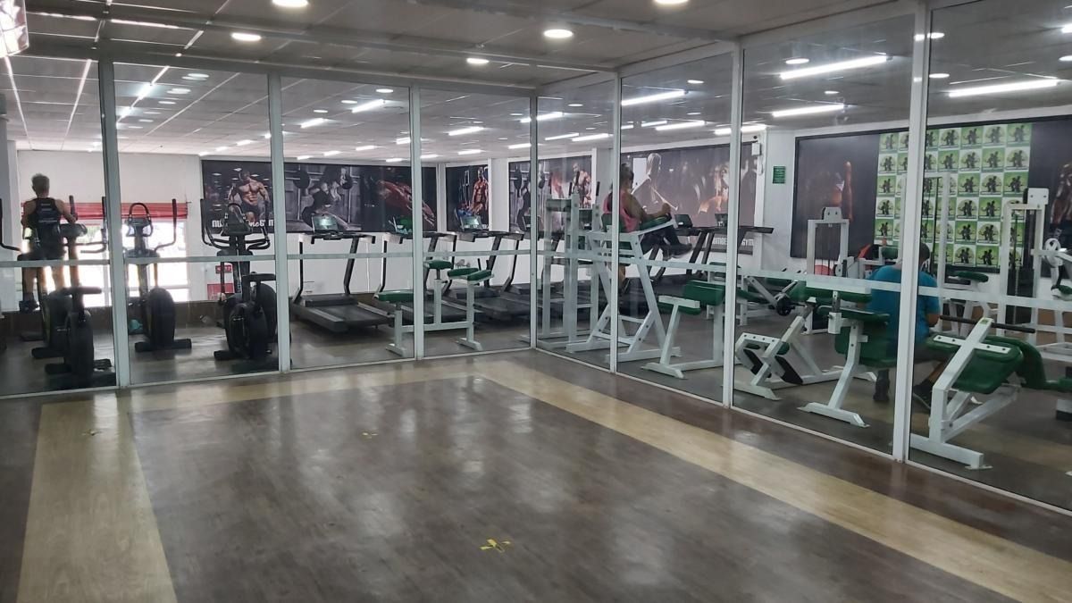 Imagem da estrutura da academia