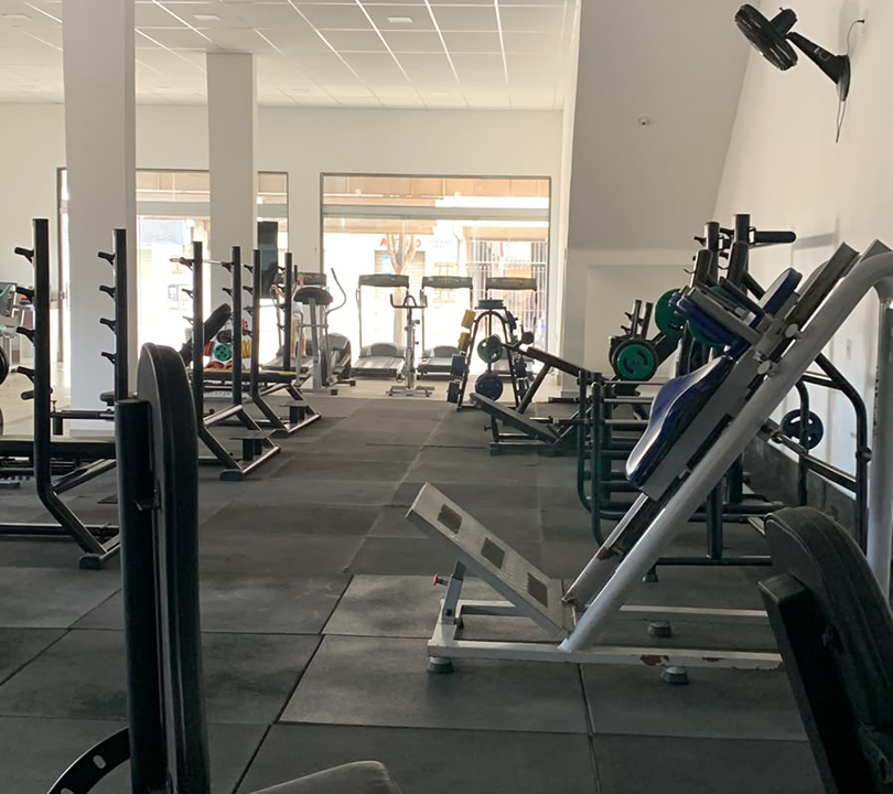 Imagem da estrutura da academia