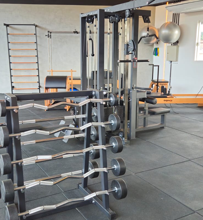 Imagem da estrutura da academia