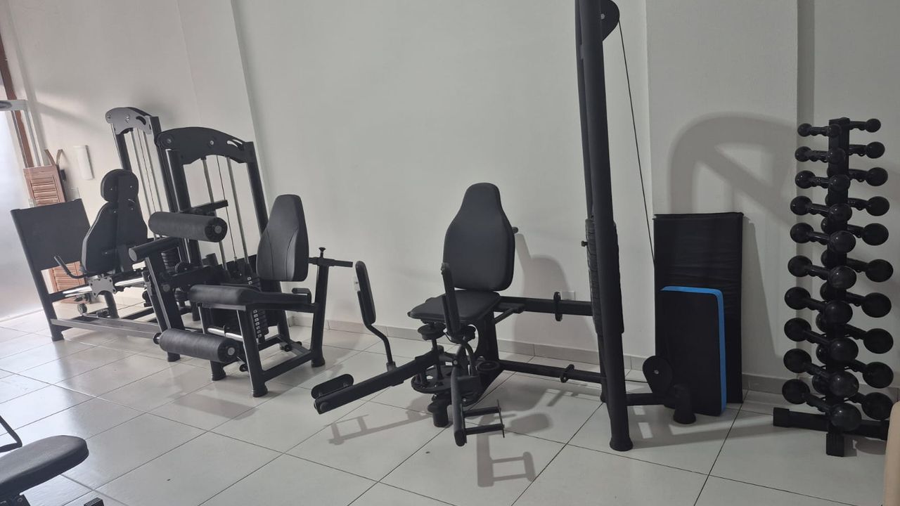 Imagem da estrutura da academia