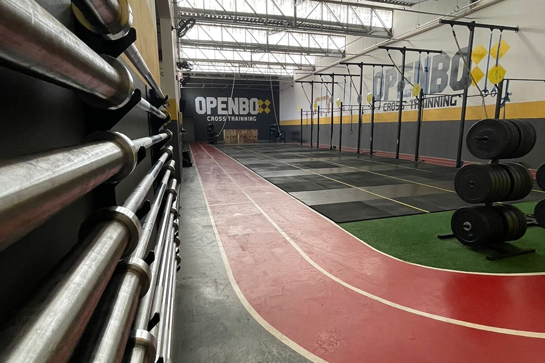 Imagem da estrutura da academia