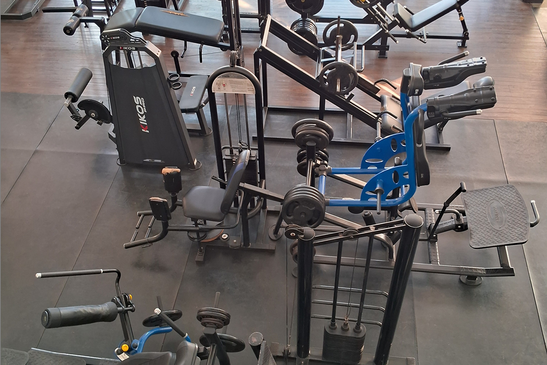 Imagem da estrutura da academia