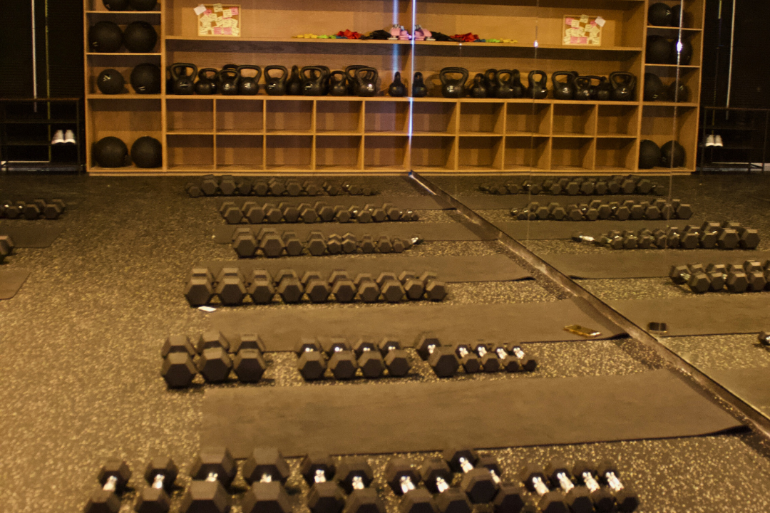 Imagem da estrutura da academia