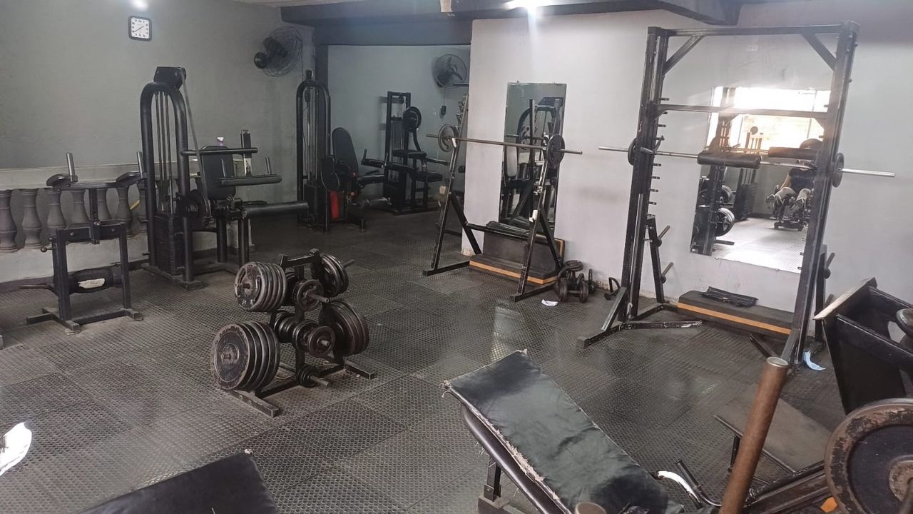 Imagem da estrutura da academia