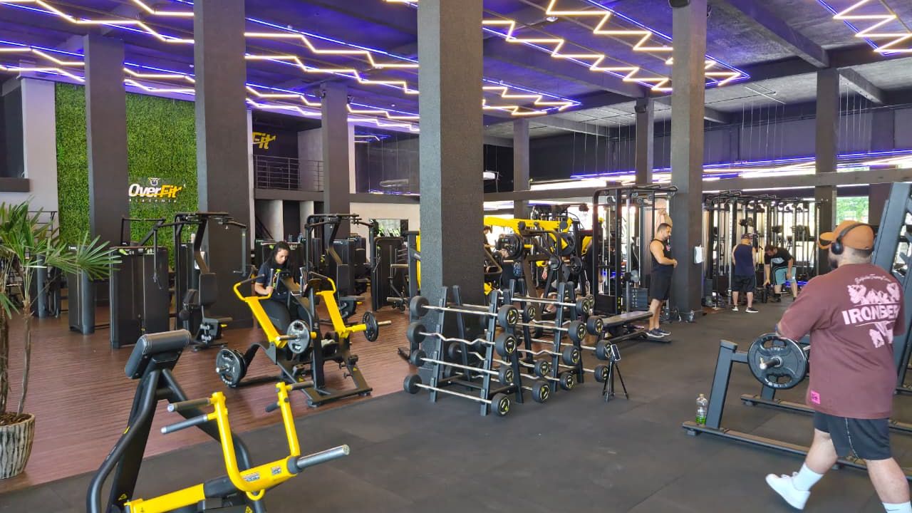 Imagem da estrutura da academia