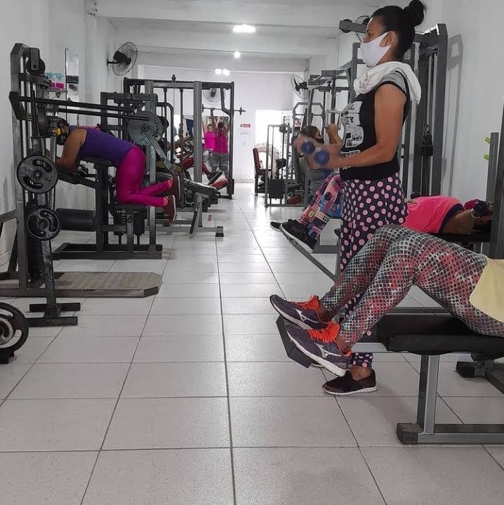 Imagem da estrutura da academia