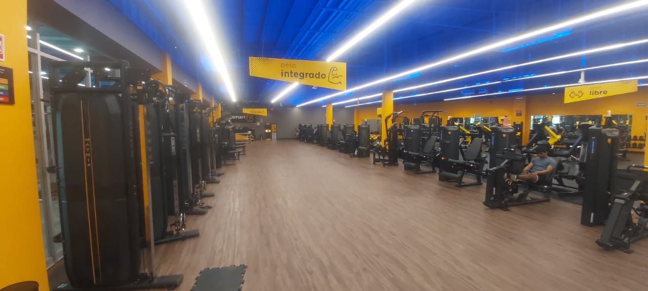 Imagem da estrutura da academia