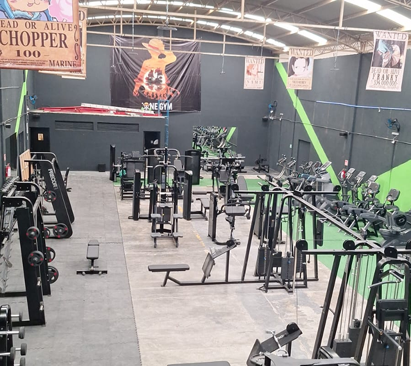 Imagem da estrutura da academia