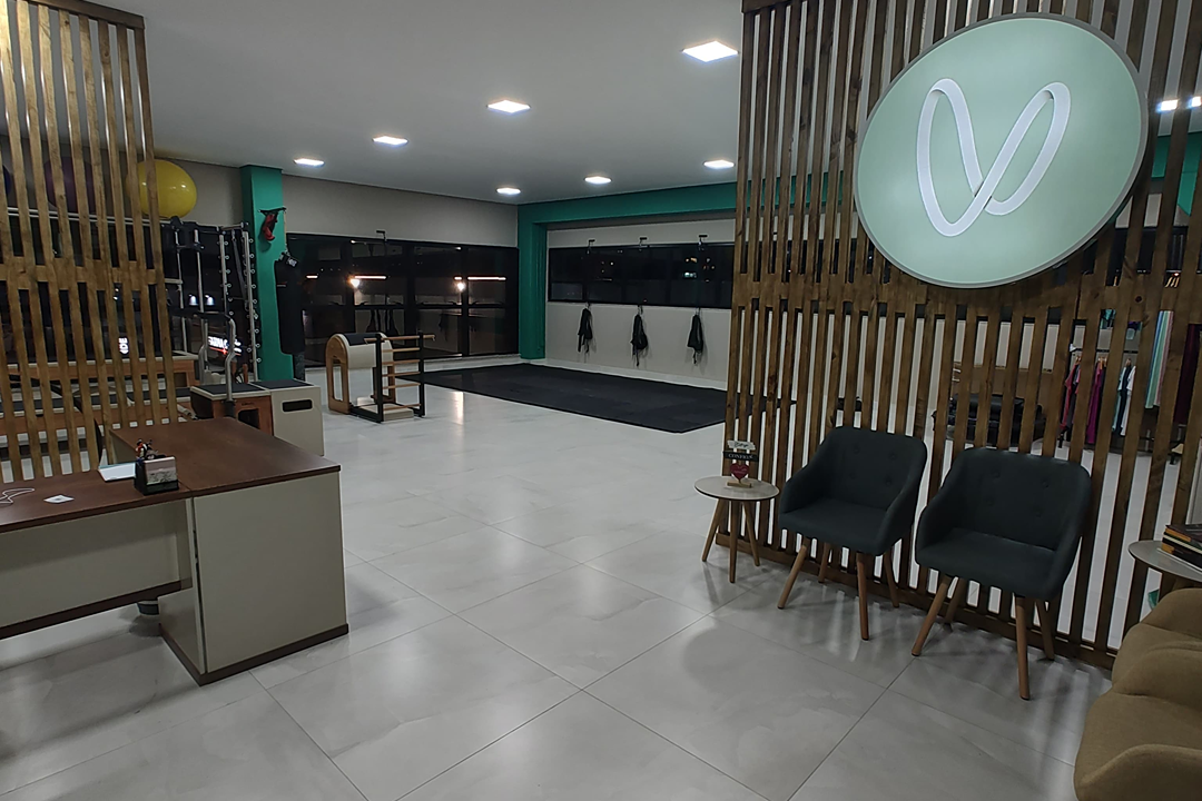 Imagem da estrutura da academia