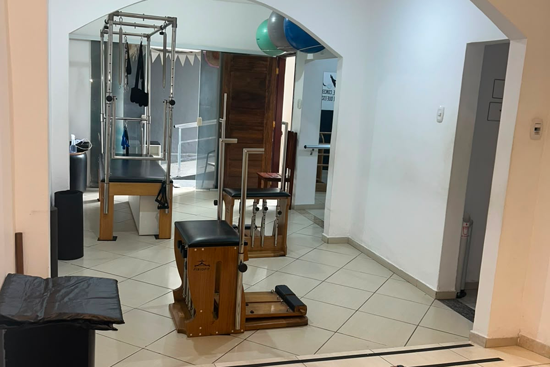 Imagem da estrutura da academia