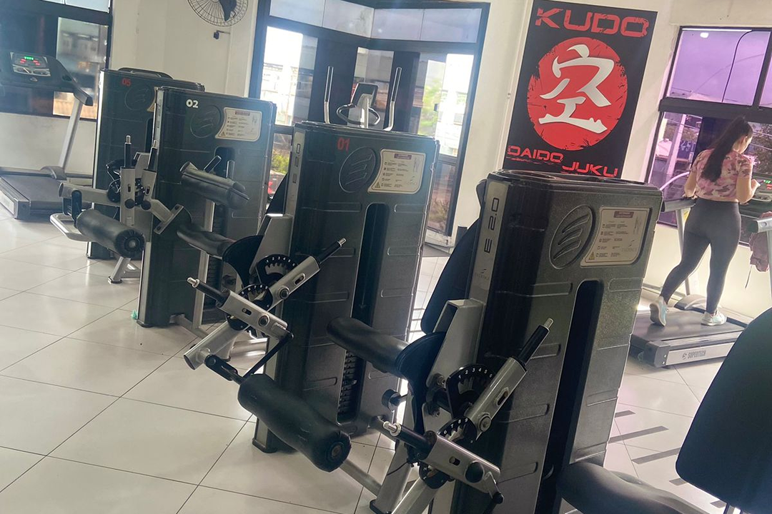 Imagem da estrutura da academia