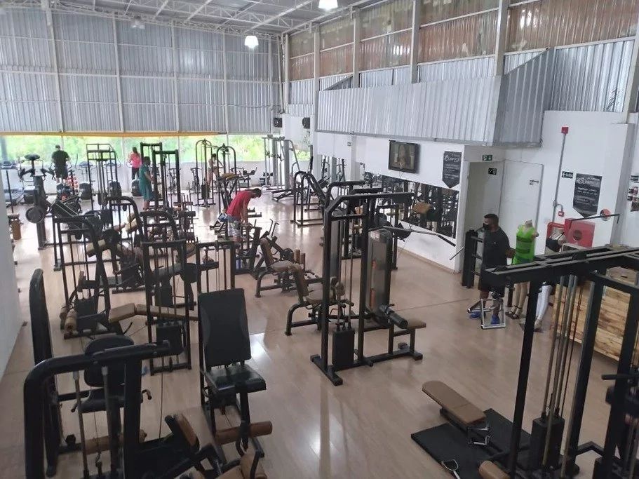 Imagem da estrutura da academia