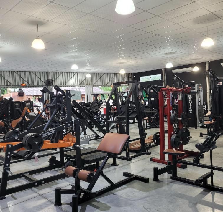 Imagem da estrutura da academia