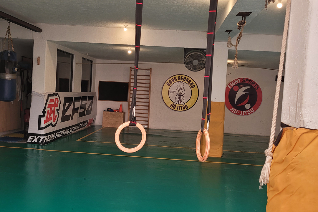 Imagem da estrutura da academia