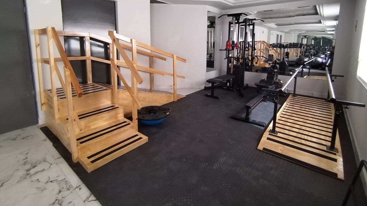 Imagem da estrutura da academia