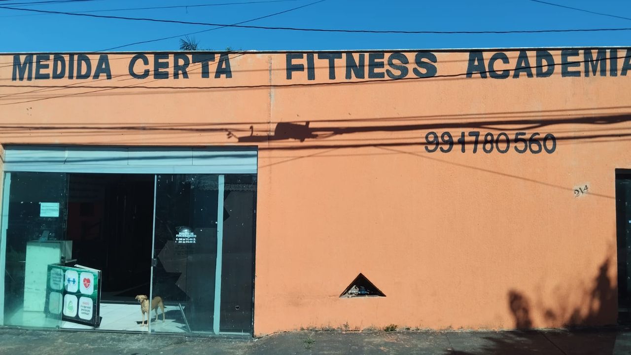 Imagem da estrutura da academia
