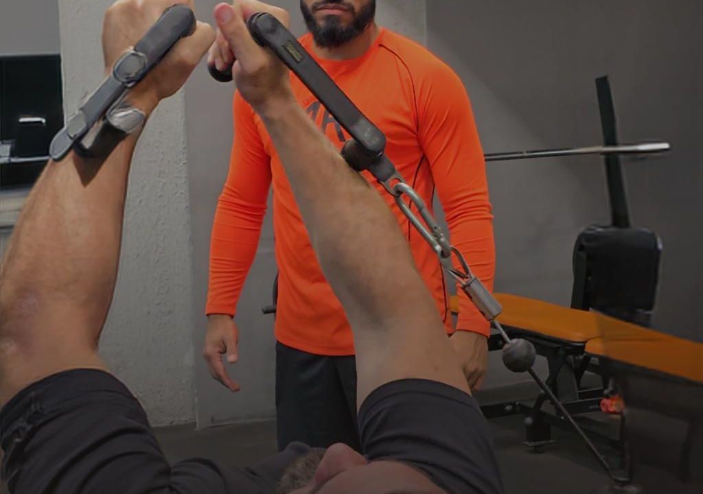 Imagem da estrutura da academia