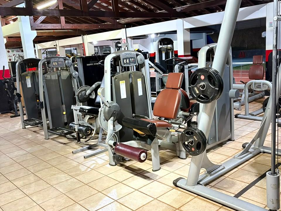 Imagem da estrutura da academia