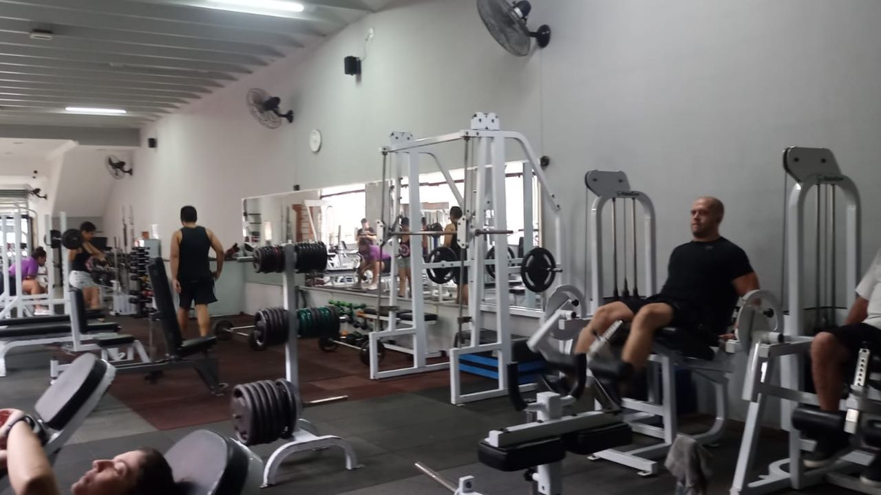 Imagem da estrutura da academia