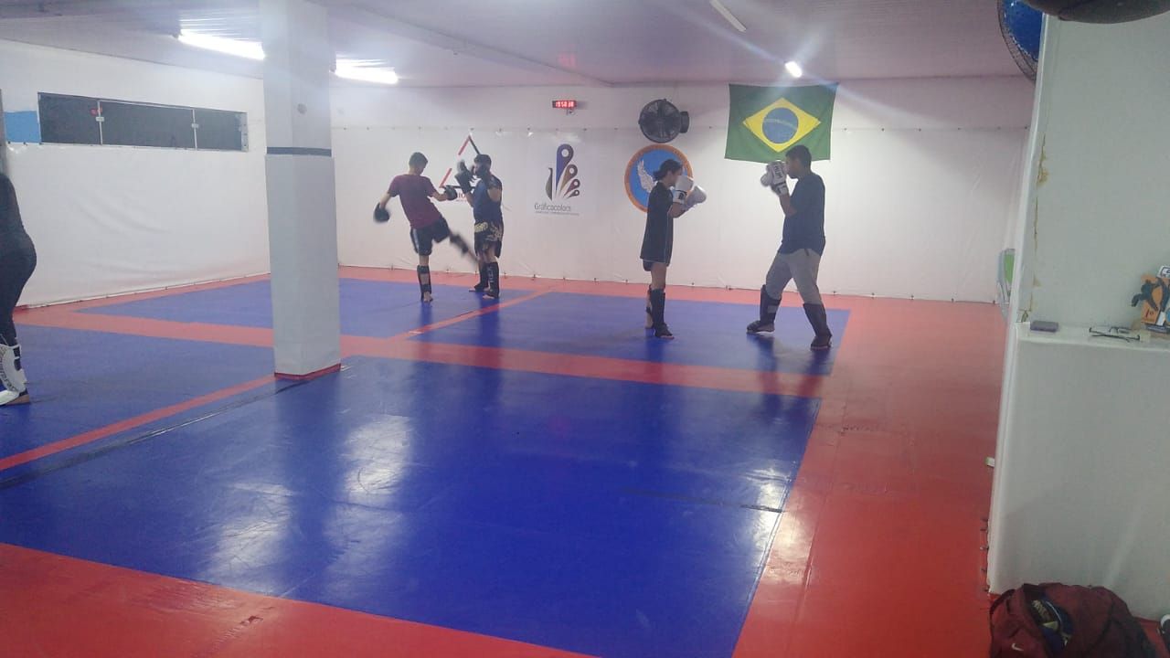 Imagem da estrutura da academia