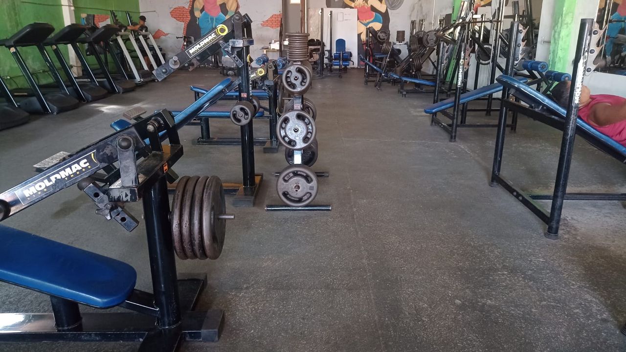 Imagem da estrutura da academia